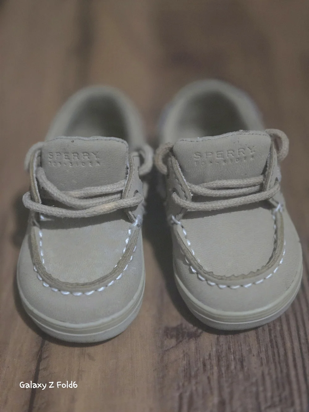 Sperry Kids Tan Leather Moccasin Boat Shoes